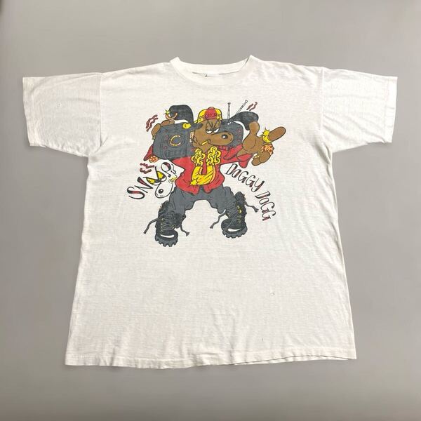 スペシャル 90s snoop doggy dogg プリントTシャツ スヌープドッグ rap tee ラップティー hiphop ヴィンテージ オリジナル ラッパー XL相当