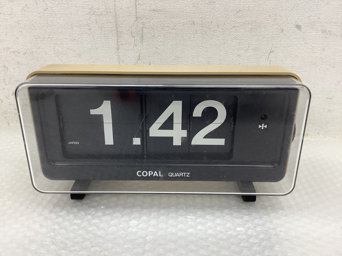 copal 時計 目覚まし時計 置時計 ヴィンテージ時計 クォーツ パタパタ時計 Yahoo!オークション -「copal パタパタ時計」の落札相場・落札価格