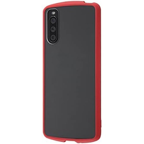 レイ・アウト RT-RXP10M3CC14/CRM クリア/レッド Xperia III用 耐衝撃ハイブ 86