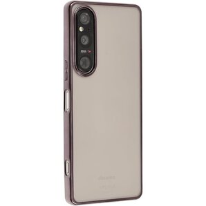 Xperia 1 V ケース TPU color ソフ o au softbank ブラック A904X1VBK 341