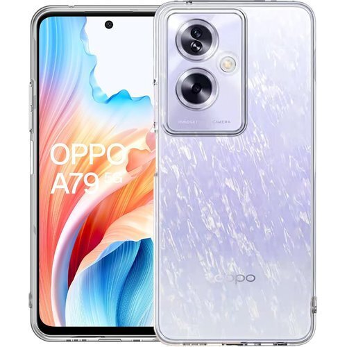 ZLFENJOY OPPO A79 5G ケース クリ ース TPUバンパー OPPO A79 5G 専用 透明 147