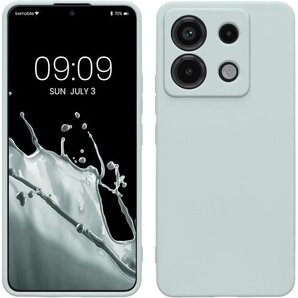 kwmobile スマホケース Xiaomi Redm ートフォン バックカバー TPU 耐衝撃 クール ミント 154