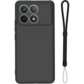 For Xiaomi POCO F6 Pro ケース iaomi POCO F6 Pro 用 ケース ブラック 166