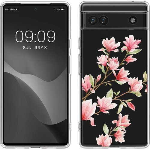 kwmobile Google Pixel 6a対応 マホケース 落下防止- かわいい デザイン TPUケース 145
