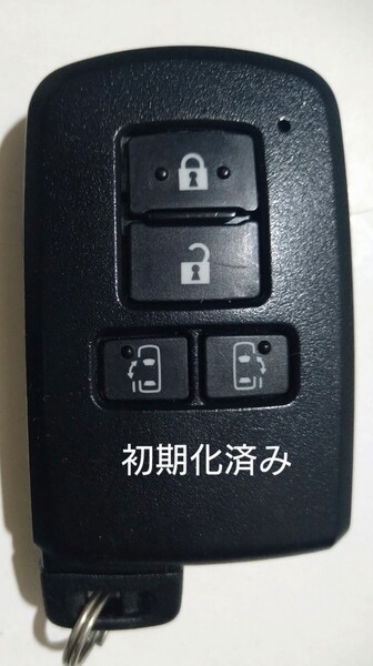 初期化済トヨタ純正 スマートキー4ボタンノア ヴォクシー 基盤番号281451-2150 001-A00733 14FAC-01 新品電池サービス⑤