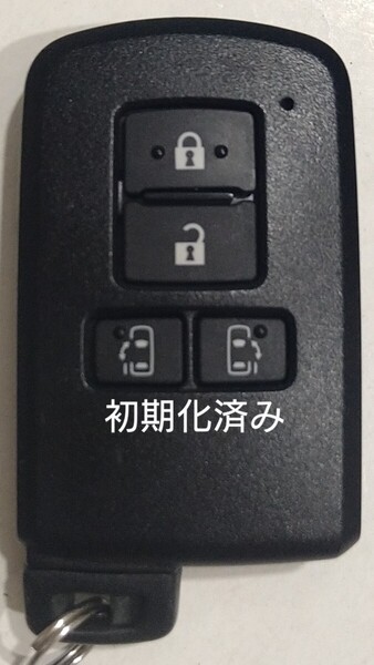 初期化済トヨタ純正 スマートキー4ボタンノア ヴォクシー シエンタエスクァイア基盤番号281451-2150 001-A00733 14FAC-01 新品電池付き26