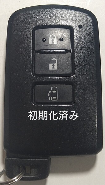 初期化済トヨタ純正スマートキー3ボタンノア ヴォクシーシエンタ基盤番号281451−2110新品電池サービス24