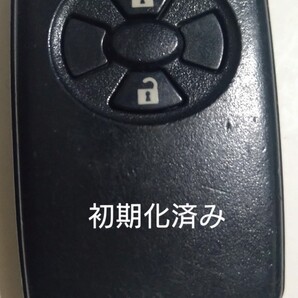 初期化済トヨタ純正スマートキー 2ボタン ヴィッツ ラクティス ベルタ カローラ基盤番号271451-0091 新品電池サービス⑪