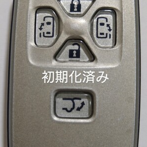 初期化済トヨタ純正スマートキー5ボタンエスティマ50 アルファード ヴェルファイア 基盤番号271451−0751新品電池サービス⑤