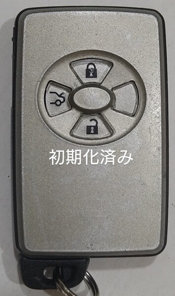 初期化済トヨタ純正スマートキー 3ボタンクラウン180系/18系基盤番号271451−0500新品電池サービス19