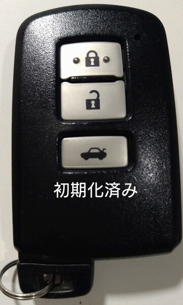 初期化済トヨタ純正スマートキー 3ボタンクラウン210系基盤番号281451-0020 新品電池サービス⑩