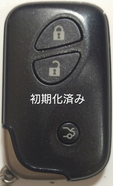 初期化済トヨタ レクサス純正スマートキー3ボタン基盤番号271451−5300新品電池サービス③