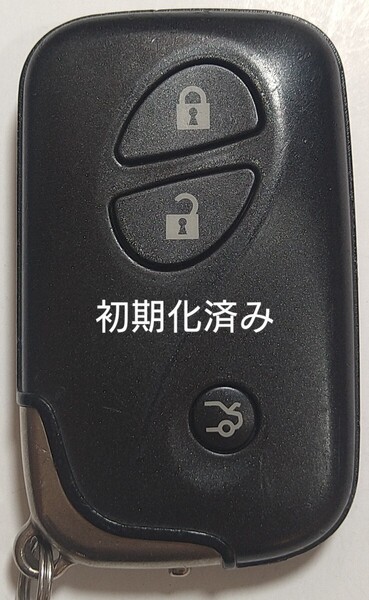 初期化済トヨタ レクサス純正スマートキー3ボタン基盤番号271451−5300新品電池サービス⑭