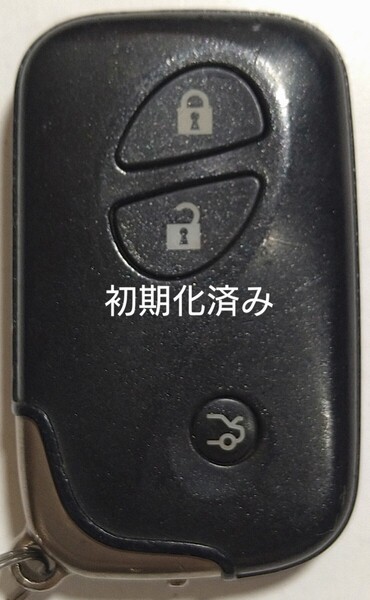 初期化済トヨタ レクサス純正スマートキー3ボタン基盤番号271451−5360新品電池サービス⑧