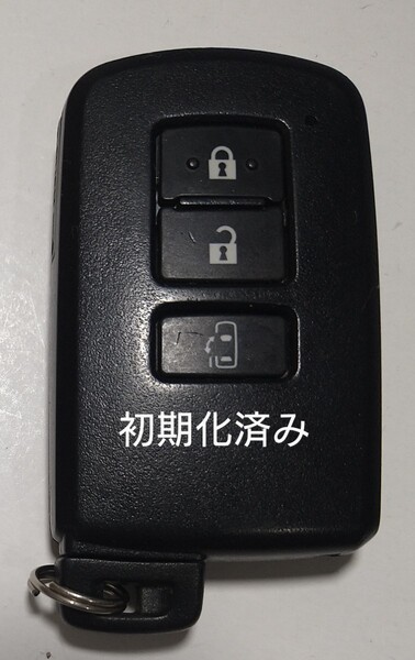 初期化済トヨタ純正スマートキー3ボタンノア ヴォクシー基盤番号281451−2110 新品電池サービス①