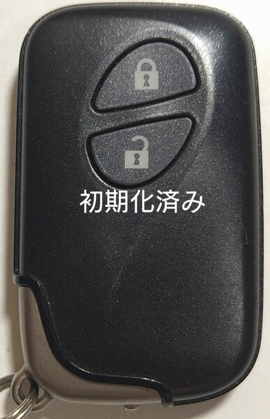 初期化済トヨタ レクサス純正スマートキー2ボタン 基盤番号271451−5300 新品電池サービス⑰