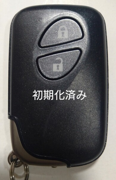 初期化済 トヨタ レクサス純正スマートキー2ボタン 基盤番号271451−5300 新品電池サービス⑮