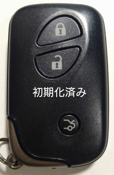 初期化済トヨタ レクサス純正スマートキー3ボタン基盤番号271451−5360新品電池サービス⑥