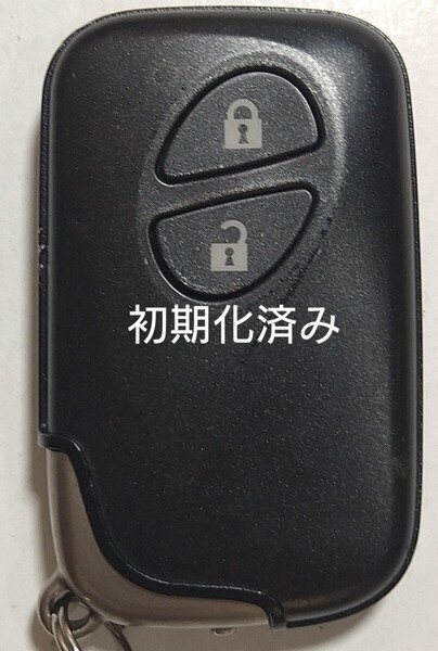初期化済トヨタ レクサス純正スマートキー2ボタン 基盤番号271451−5300 新品電池サービス⑪