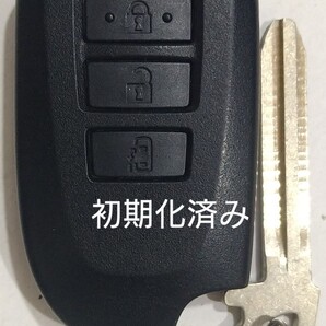 初期化済トヨタ純正スマートキー3ボタンポルテ スペイド 基盤番号007YUU L0776 BF2EM ノーカットキー付き新品電池サービス ⑱