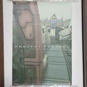 バンダイ×ナムコ PROJECT PEGASUS プロジェクトペガサス 機動戦士ガンダム ポスター A1判
