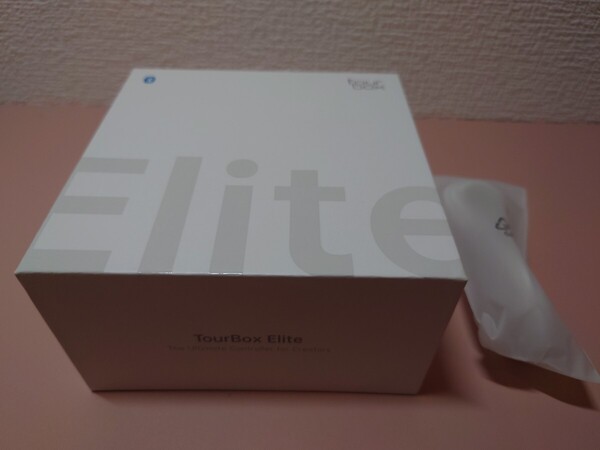 TourBox Elite Bluetoothコントローラー ツアーボックス エリート アイボリーホワイト