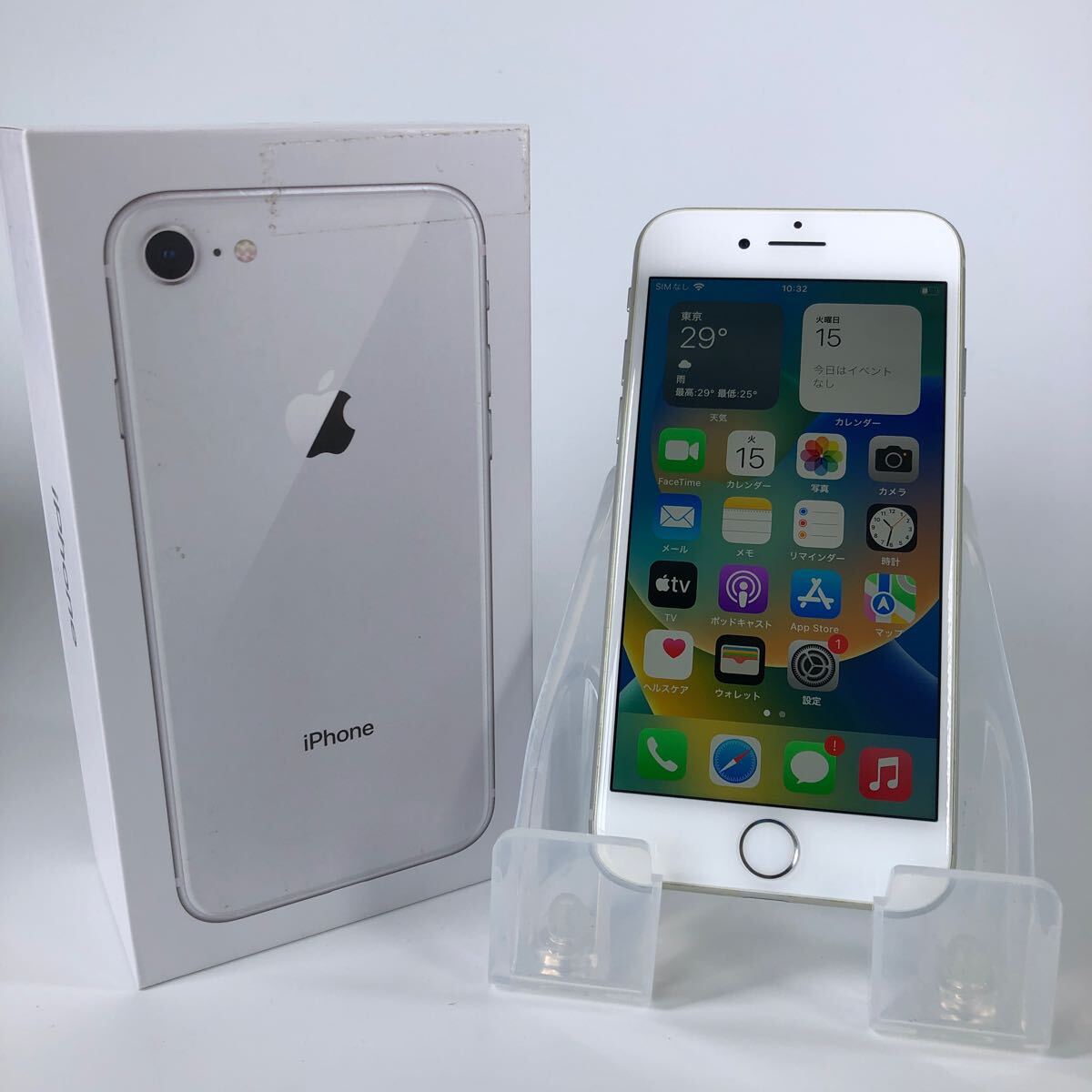 iPhone 8・64GB・ホワイト 91%バッテリー・中古品 Apple iPhone 8 64GB ホワイト モデル: iPhone 8 ホワイト 64GB