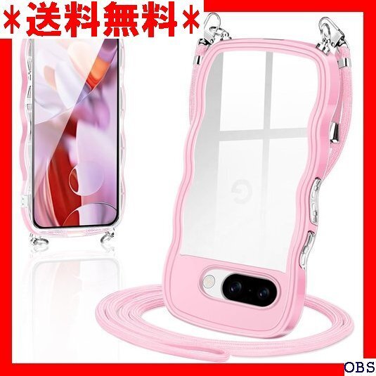 ☆人気商品☆_B002 Google pixel 9a ケース ショルダー ク ス 可愛い かわいい 韓国 透明 耐衝撃 214