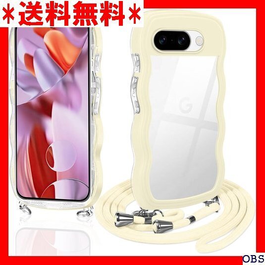 ☆人気商品☆_B002 Google Pixel 9a ケース クリア ショル 可愛い かわいい 韓国 薄型 耐衝撃 イ 256