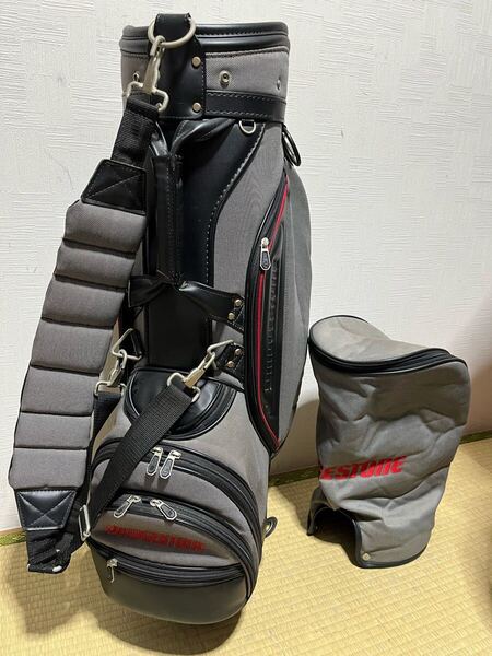 稀少品!BRIDGESTONE ブリヂストン キャディバッグ フードカバー付属