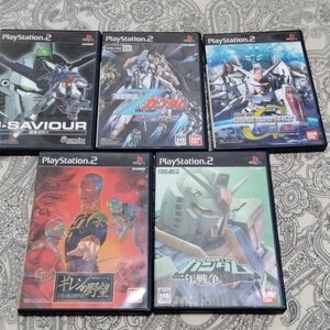 【PS2 5本】G-Saviour/Zガンダム エゥーゴvs.ティターンズ/ガンダム 一年戦争/ジージェネレーション・ネオ/ギレンの野望 ジオン独立戦争記