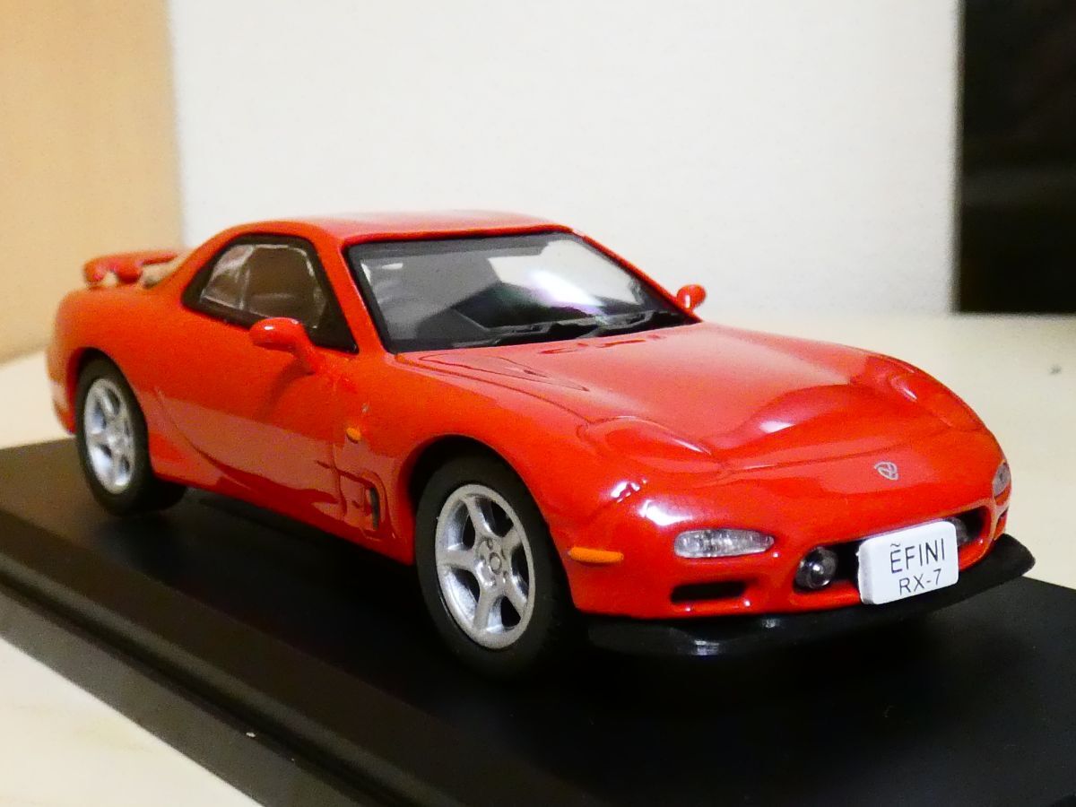 1/24 国産名車コレクション RX-7 FC白、FD赤、RX-8赤 3台セット Yahoo!オークション -「アシェット 国産名車コレクション rx-7