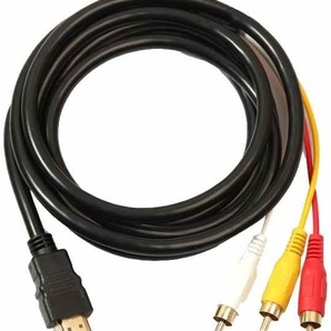 HDMIから3RCAオスビデオオーディオAVコンポーネントコンバーター 3−23