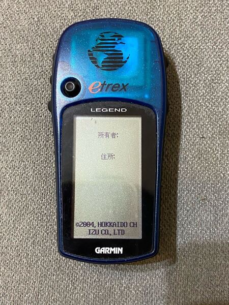 GARMIN ハンディGPS eTrex LEGEND ガーミン 日本語
