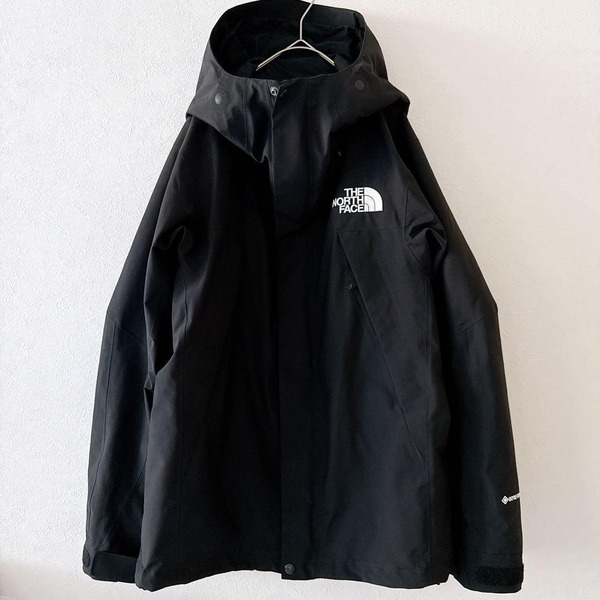 THE NORTH FACE ノースフェイス NP61800 GORE-TEX ゴアテックス マウンテンジャケット 防水 黒 ブラック M 登山 スノボー パウダーガード