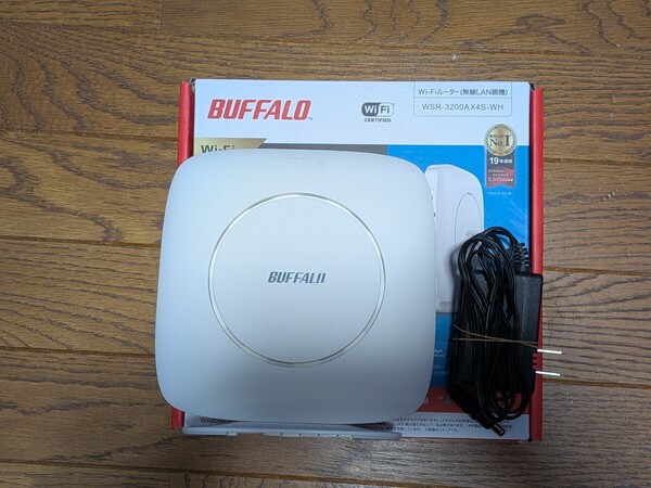 ★☆BUFFALO バッファロー 無線LAN親機 WSR-3200AX4S-WH☆★