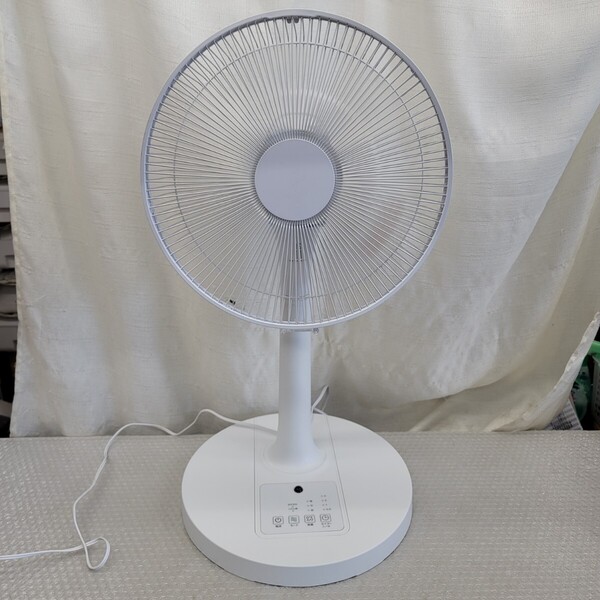 5057訳有リビング扇風機 30cm5枚羽根 おおたけ リモコンなし 風量3段階 タイマー