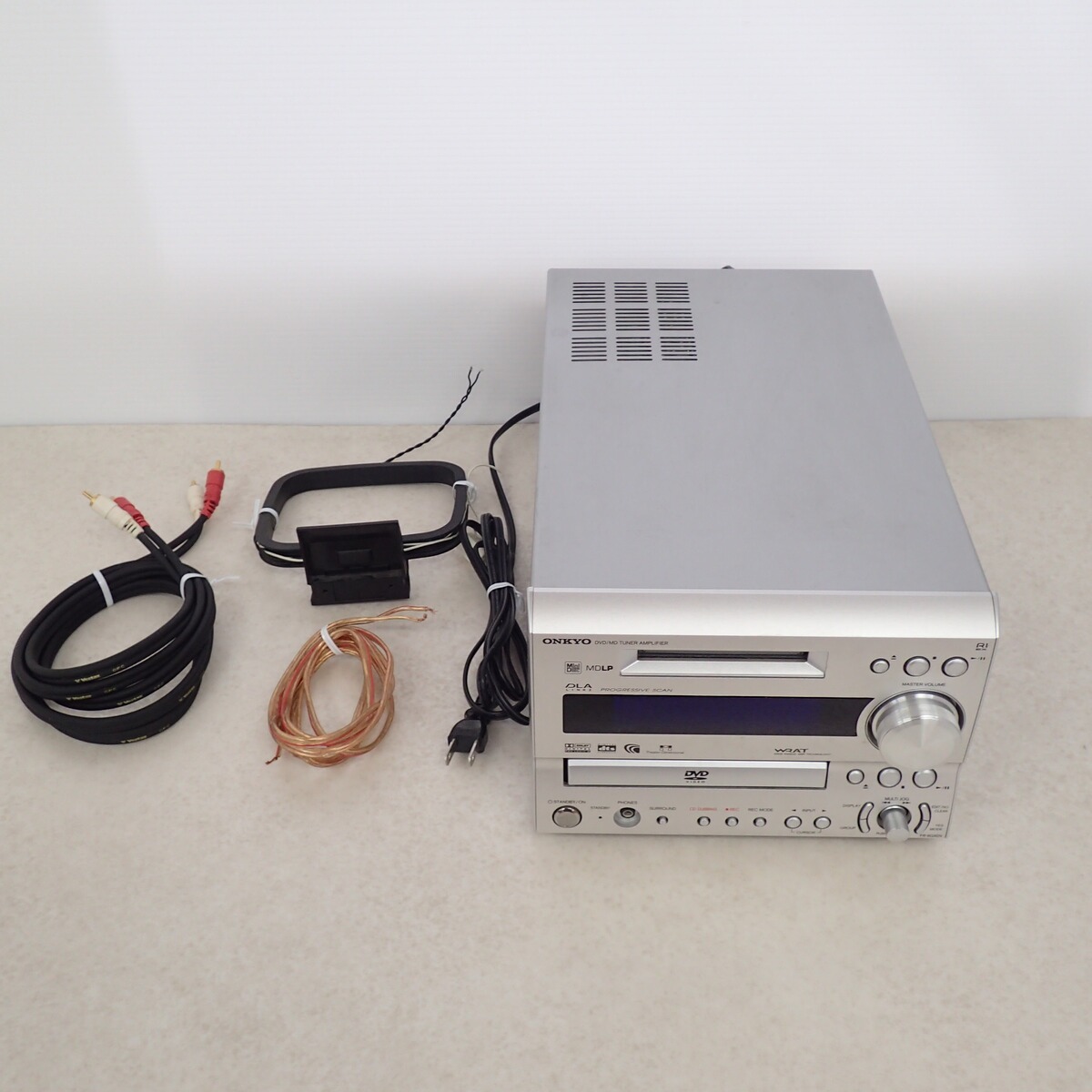 ✨現状品✨ ONKYO FR-9GXDV コンポ MD DVD チューナー Amazon | ONKYO オンキョー CD/MDチューナーアンプ FR-9GX