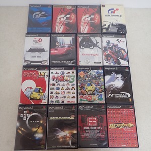 ☆PS2 プレステ2 レース系 チョロQ HGシリーズ/Gran Turismoシリーズ/首都高バトル0/リッジレーサーファイブ 等 まとめて16本セット【IN