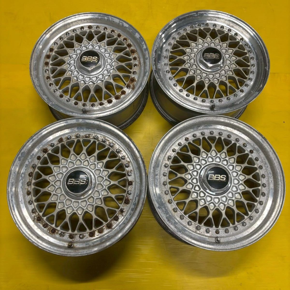 BBS RS 16インチ 7J+45 PCD114.3 5H 4本 Yahoo!オークション -「bbs rs 16 7j」の落札相場・落札価格