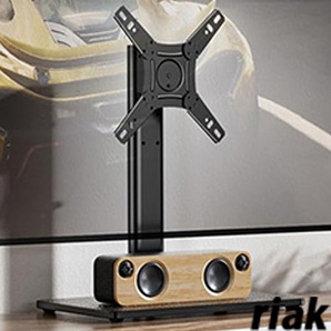 【縦横の画面切り替えが可能、テレビスタンド】 壁寄せテレビ台 13~42インチ対応 耐荷重25kg ケーブル整理 転倒防止