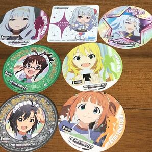 【即決/送料無料】THE IDOLM@STER アイドルマスター コースター7枚セットまとめ売り 中古 アイマスグッズ