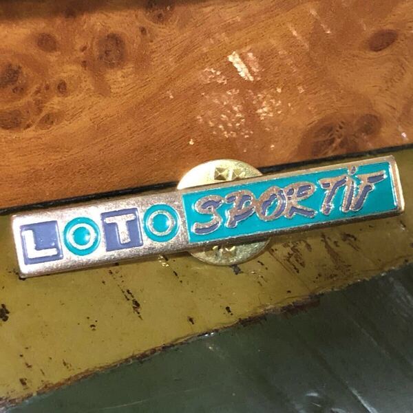 【即決/送料無料】 LOTO SPORTIF FRANCE PINS ロトスポルティーフピンズ フランス製ヴィンテージピンバッジ 中古