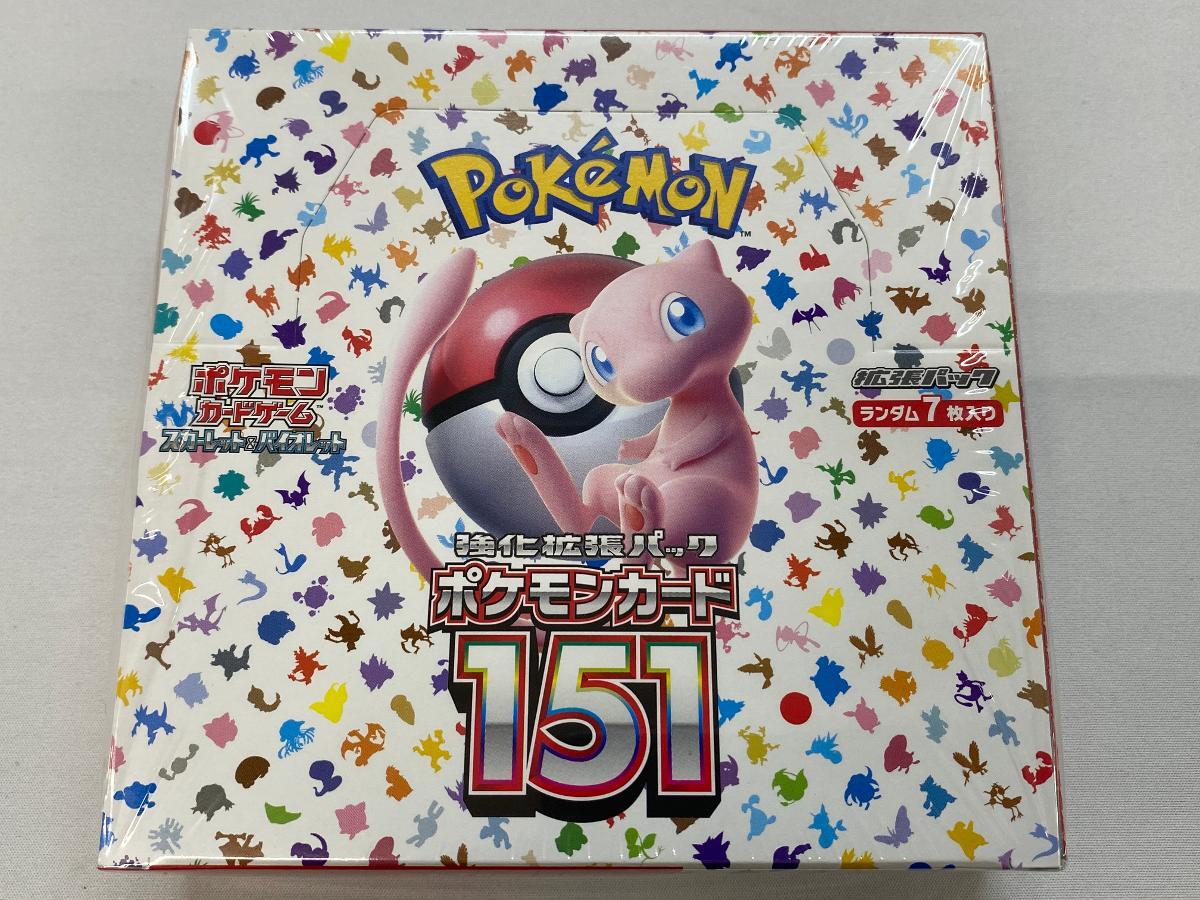 ポケモン 151 シュリンク付き 未開封 BOX Yahoo!オークション -「ポケモンカード151 シュリンク」の落札
