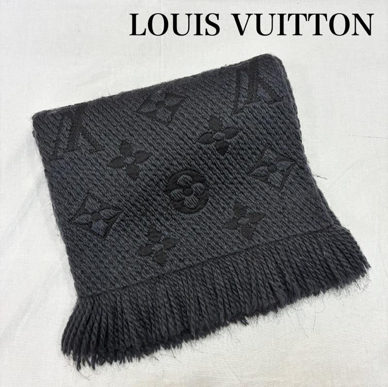 LOUIS VUITTON ウールマフラー 100% Yahoo!オークション -「ルイヴィトン マフラー ウール」の落札