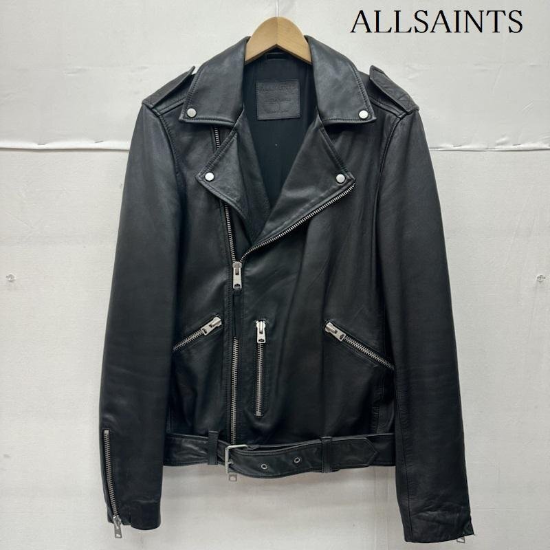 未使用品 All Saints オールセインツラムレザー ダブルライダース 2025年最新】Yahoo!オークション -オールセインツ ライダースの