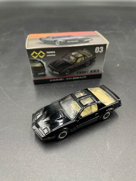 タカラトミー 『 トミカプレミアム unlimited 03 ナイトライダー ナイト2000 K.I.T.T. 』 ミニカー 車