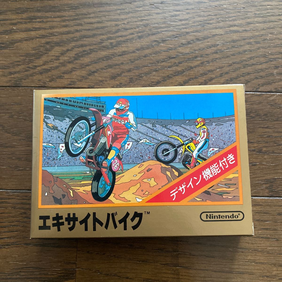 未開封 Nintendo バスタオル ファミリーコンピュータ エキサイトバイク Yahoo!オークション -「ファミコン エキサイトバイク」の落札