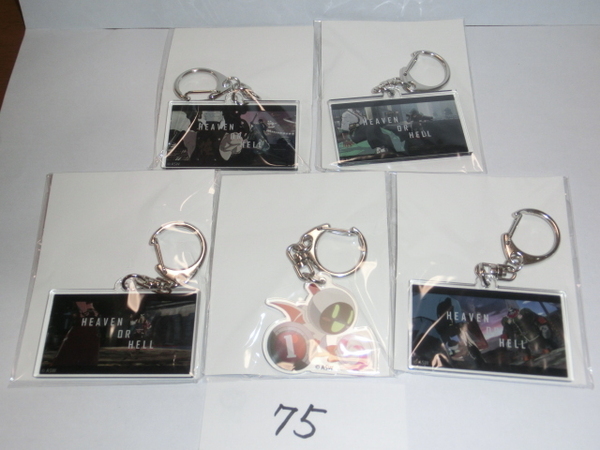 DMMスクラッチ! GUILTY GEAR STRIVE Xhncl 名勝負アクリルキーホルダー アクセル イノ サーヴァント ソル ジオヴァーナ 5個
