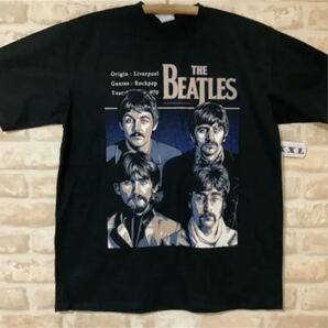 ビートルズ メンバー Tシャツ XXLサイズ 管5343 バンドTシャツ